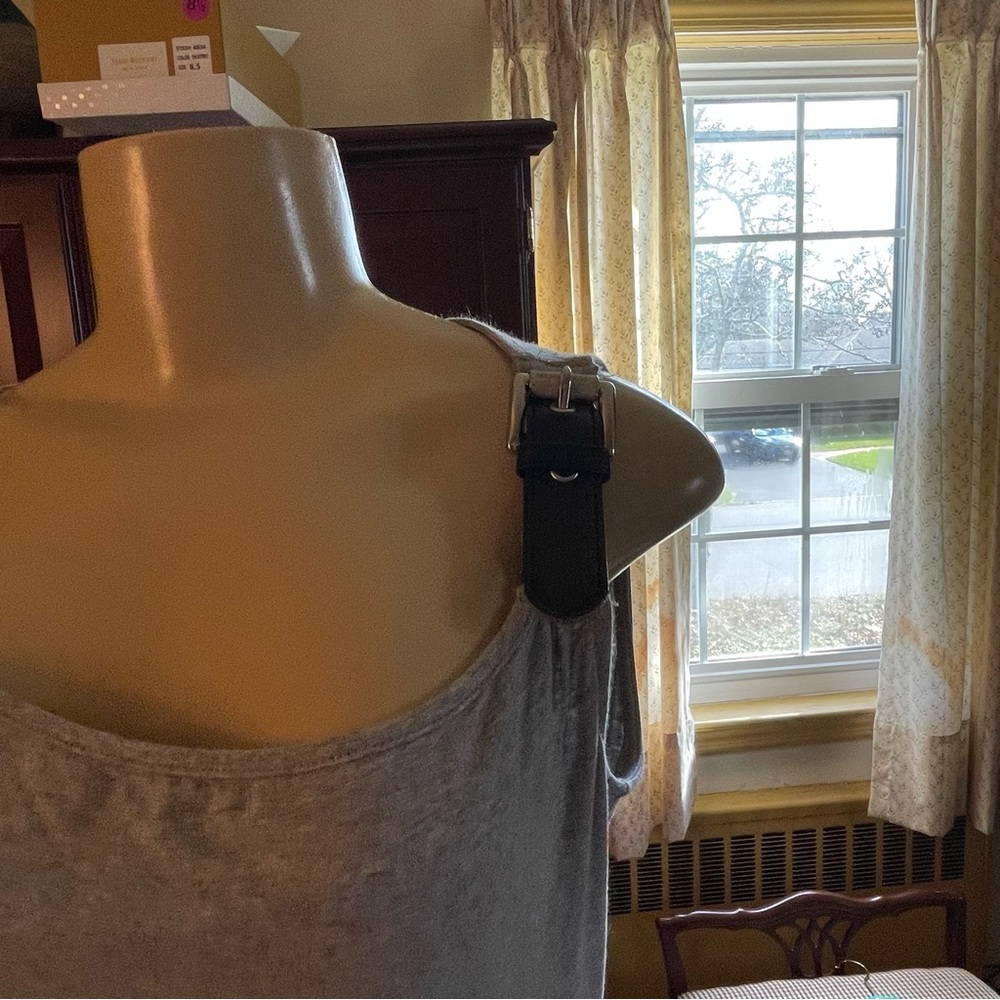 Michael Kors. Tank top with shoulder buckle.